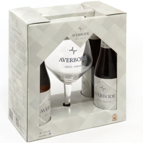 ESTUCHE AVERBODE 4*33CL + 1 VASO
