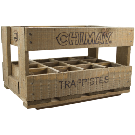CAJA DE MADERA CHIMAY 12X33CL