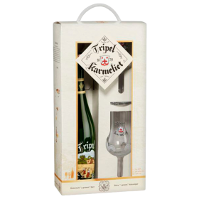 ESTUCHE KARMELIET 75CL +2 VASOS