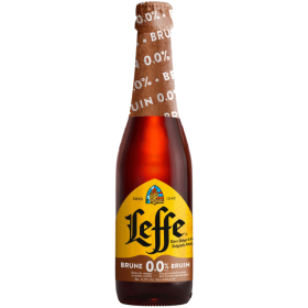 LEFFE BRUNE SIN ALCOHOL 00 33CL