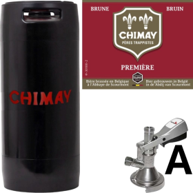 BARRIL CHIMAY ROJA METAL 20L