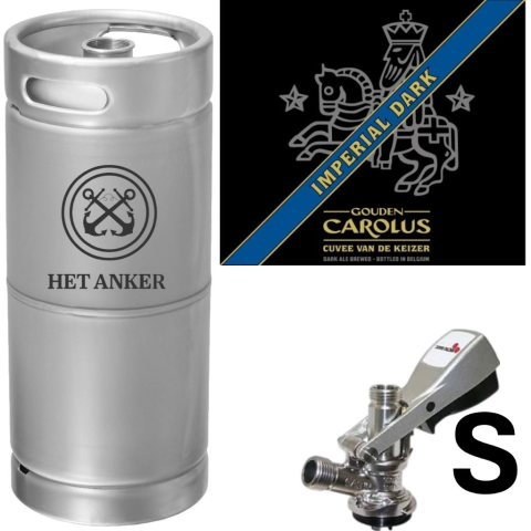 BARRIL CAROLUS IMPERIAL DARK METAL 20L  