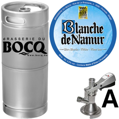 BARRIL BLANCHE DE NAMUR METAL 20L