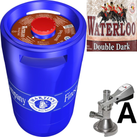BARRIL WATERLOO STRONG DARK METAL 15L