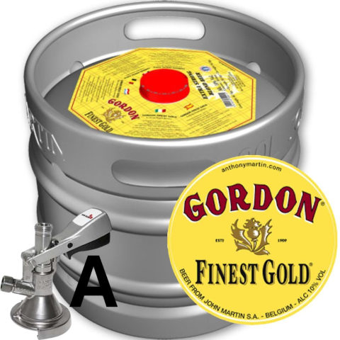 BARRIL GORDON FINEST GOLD METAL 30L