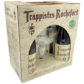 ESTUCHE ROCHEFORT 4*33CL + 1 VASO 