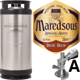 BARRIL MAREDSOUS BRUNE METAL 20L