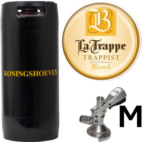 BARRIL LA TRAPPE BLONDE 20LTS