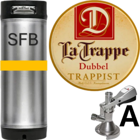 BARRIL LA TRAPPE DUBBEL 20 LTS