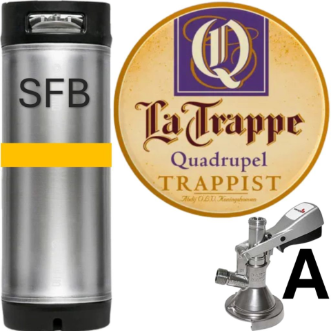 BARRIL LA TRAPPE QUADRUPLE 20 LTS