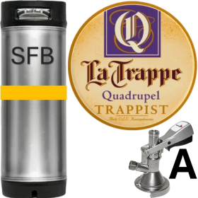 BARRIL LA TRAPPE QUADRUPLE 20 LTS