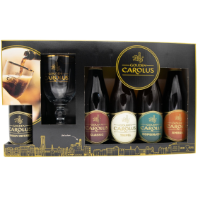 ESTUCHE CAROLUS 5*33CL + 1 VASO