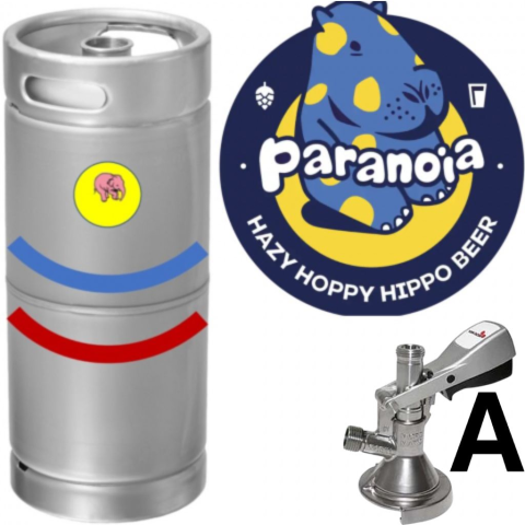 BARRIL PARANOIA METAL 20 LTS