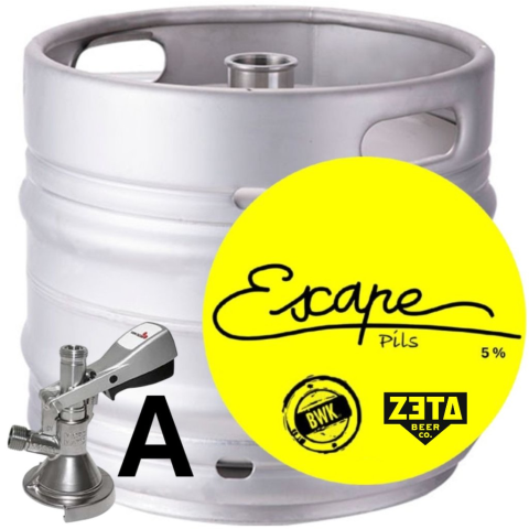 BARRIL ESCAPE PILS METAL 30L