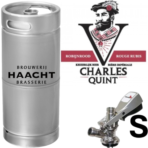 BARRIL CHARLES V ROJA (RUBIS) 15 L