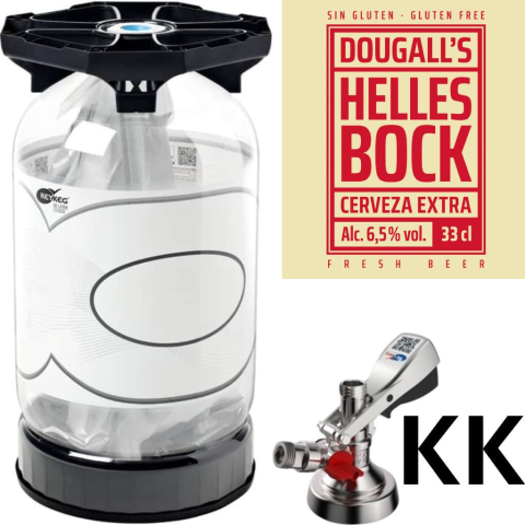 BARRIL DOUGALL'S HELLES BOCK 30 LTS KK