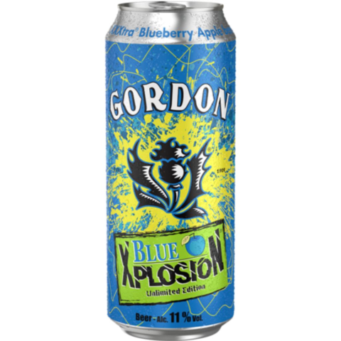 GORDON XPLOSION BLUE APPLE LATA 50CL