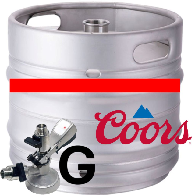 BARRIL COORS 30 LTS